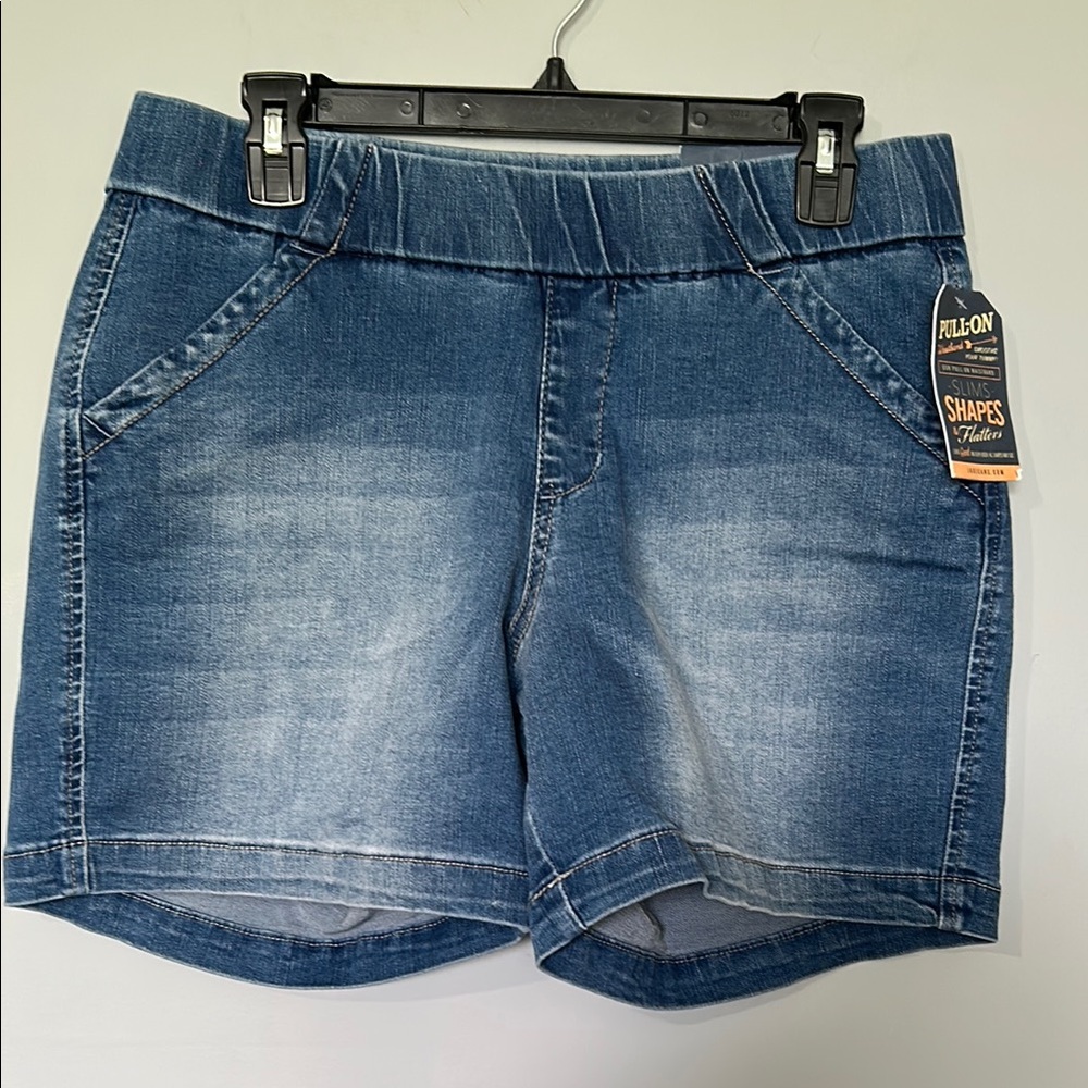 NWT Jag Jeans Classic Blue Jean Shorts size 12